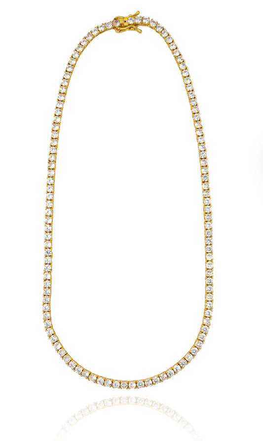 3mm Tennis Necklace