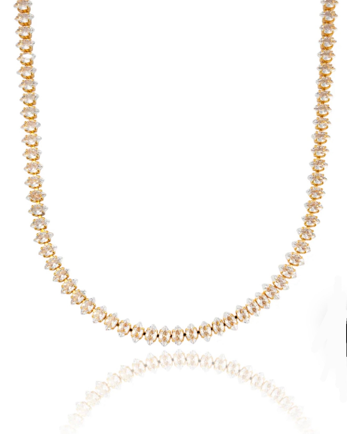 Marquis Tennis Necklace