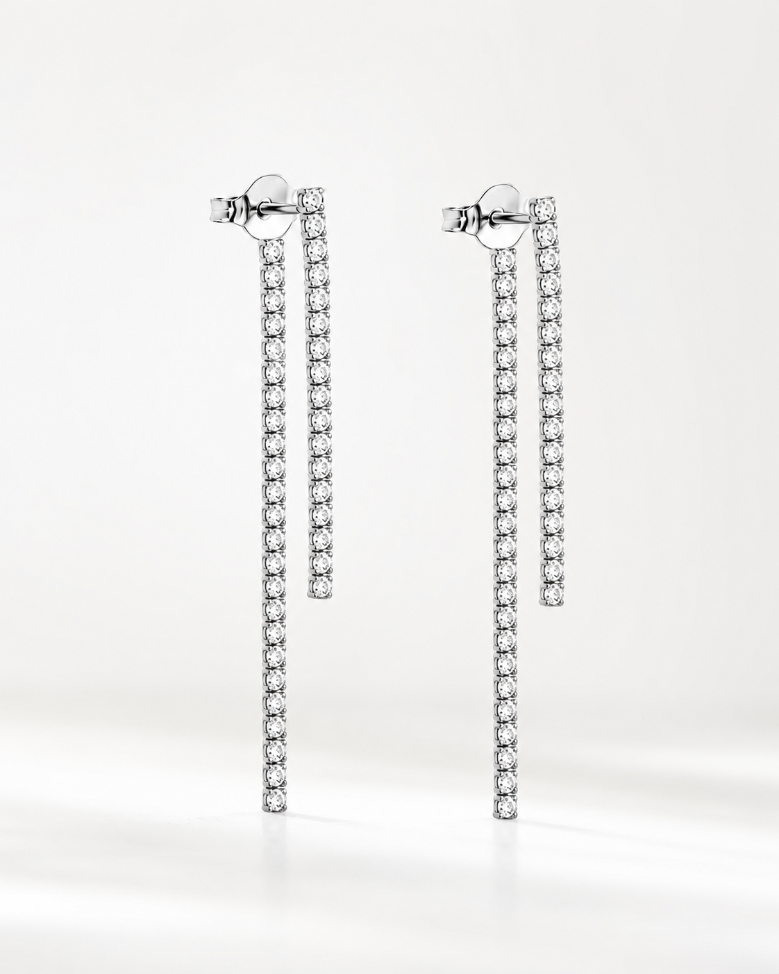Double Line Drop Earrings