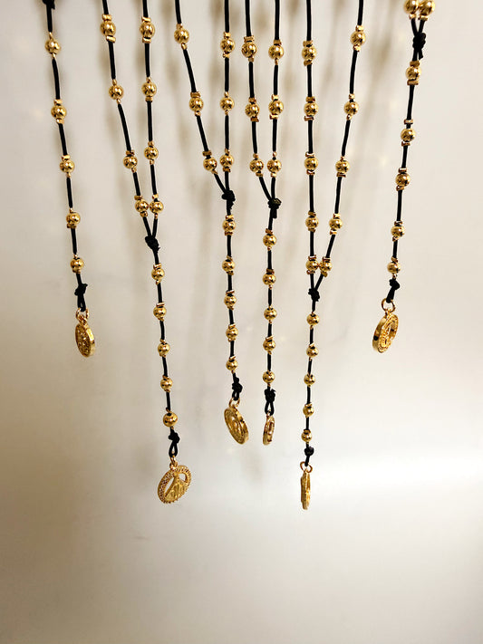 Gold beaded Hope Rosary