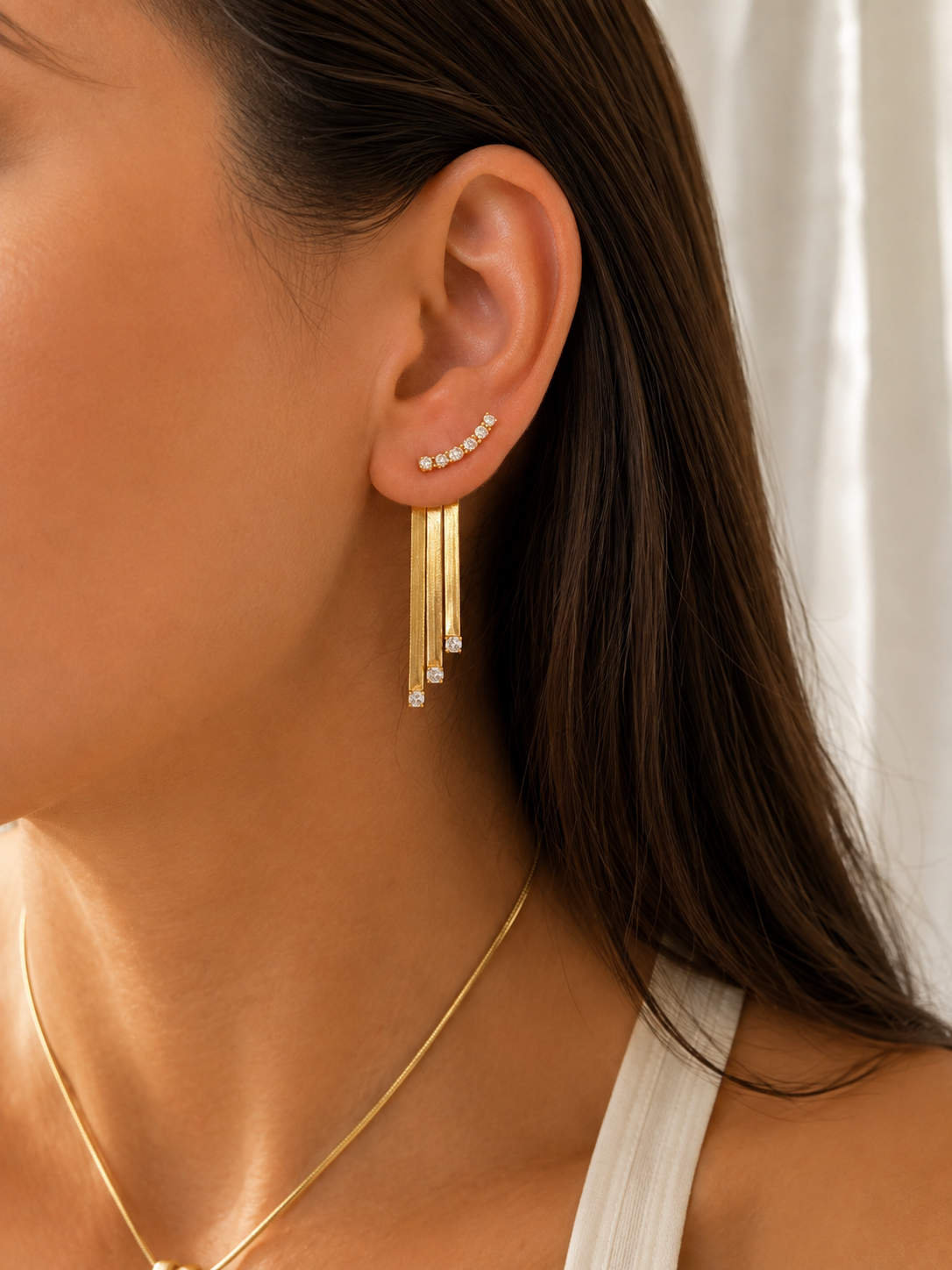 Serpentina Tassel Earrings