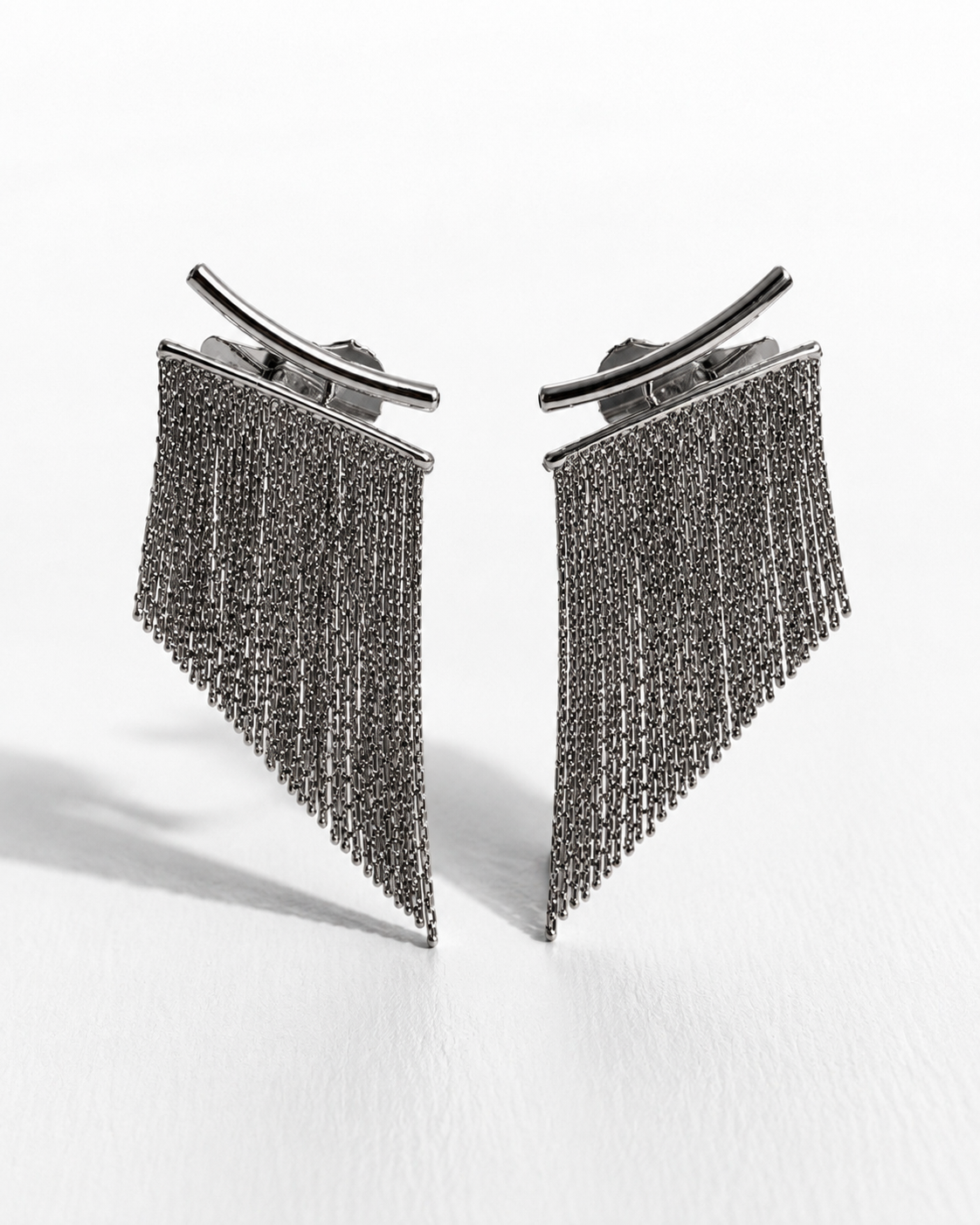 Tassel statement earrings