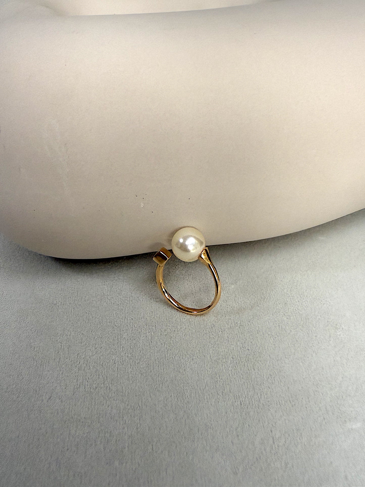 Open Pearl Ring