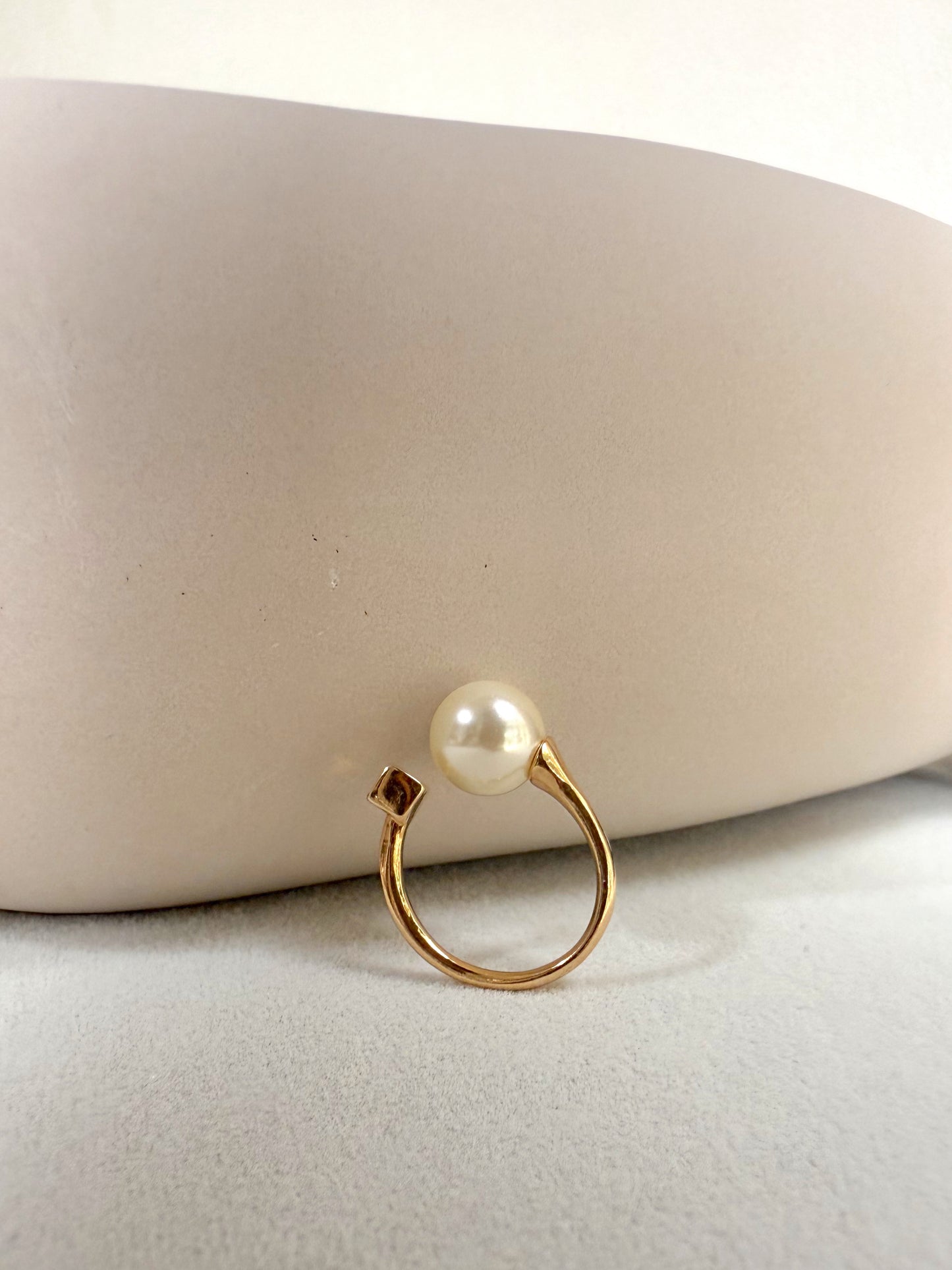 Open Pearl Ring