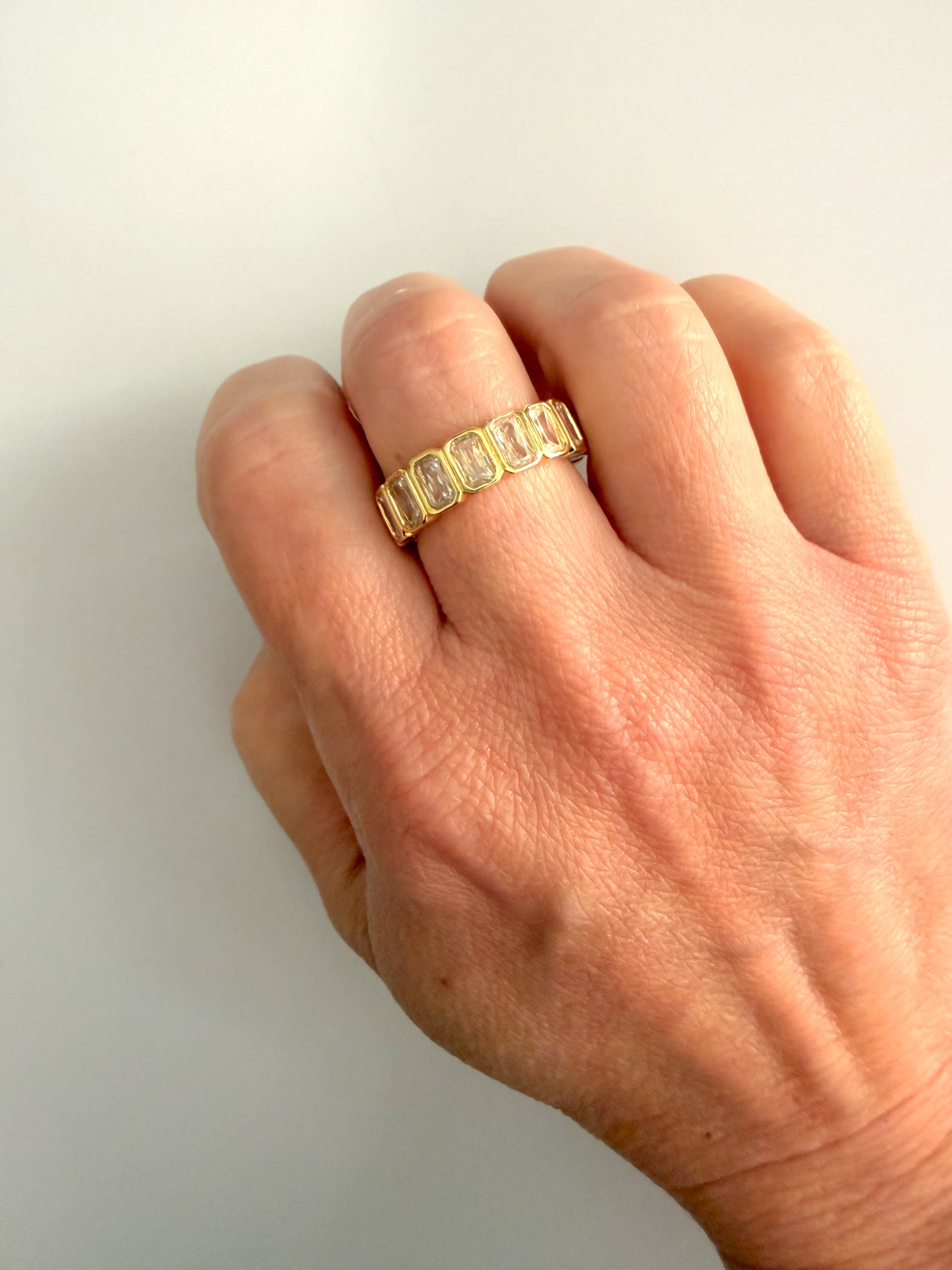 Baguette Style Ring