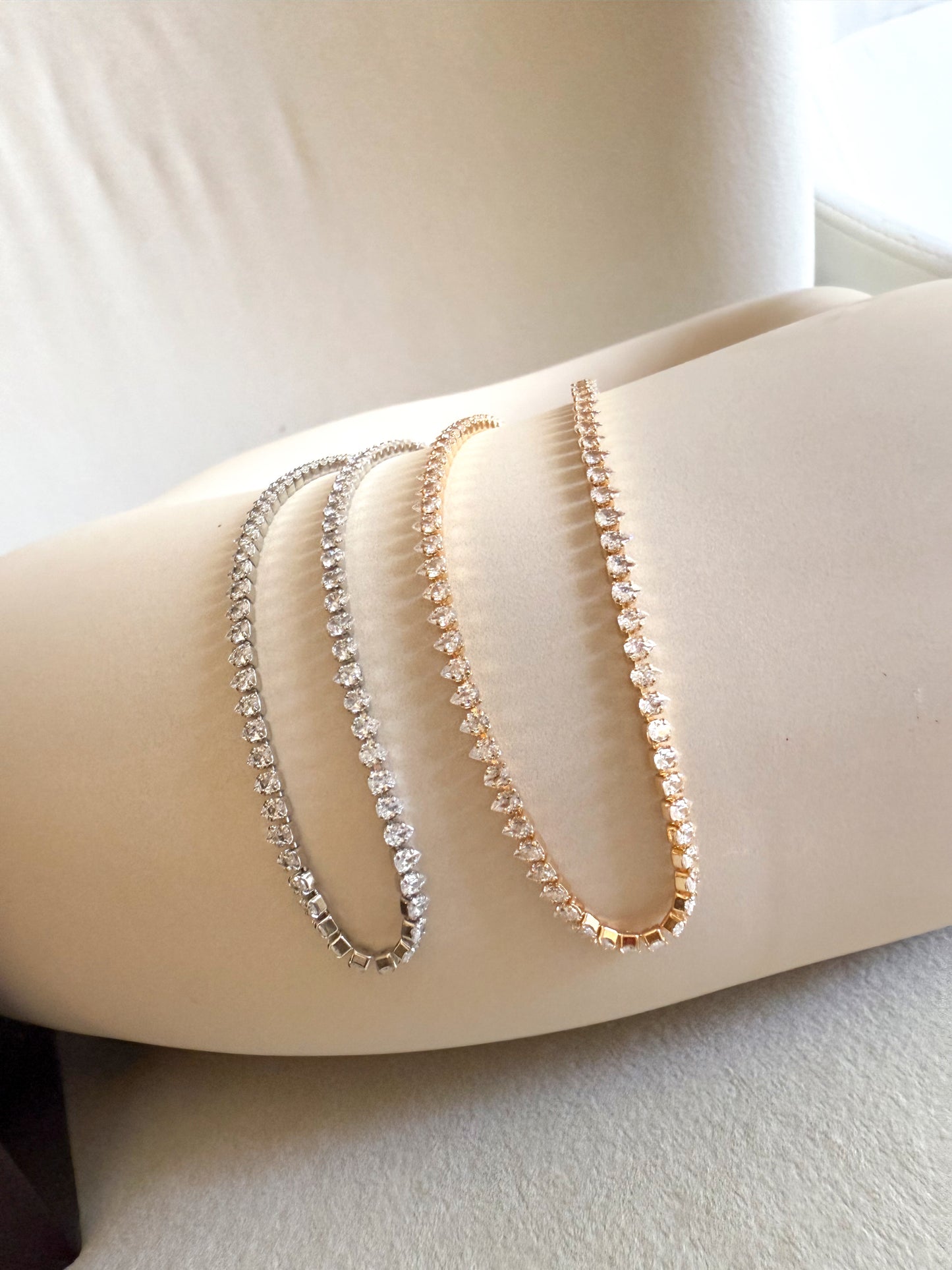 Marquis Tennis Necklace