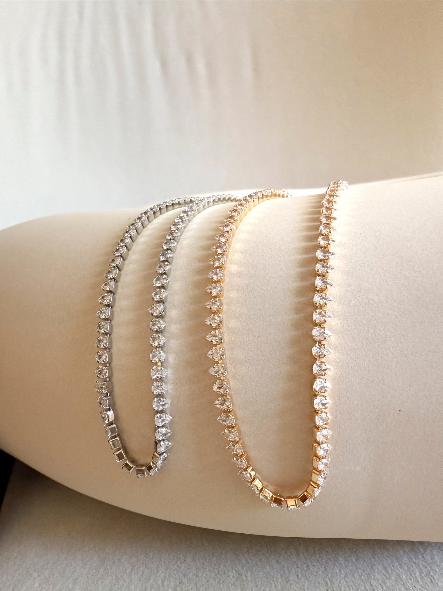 Marquis Tennis Necklace