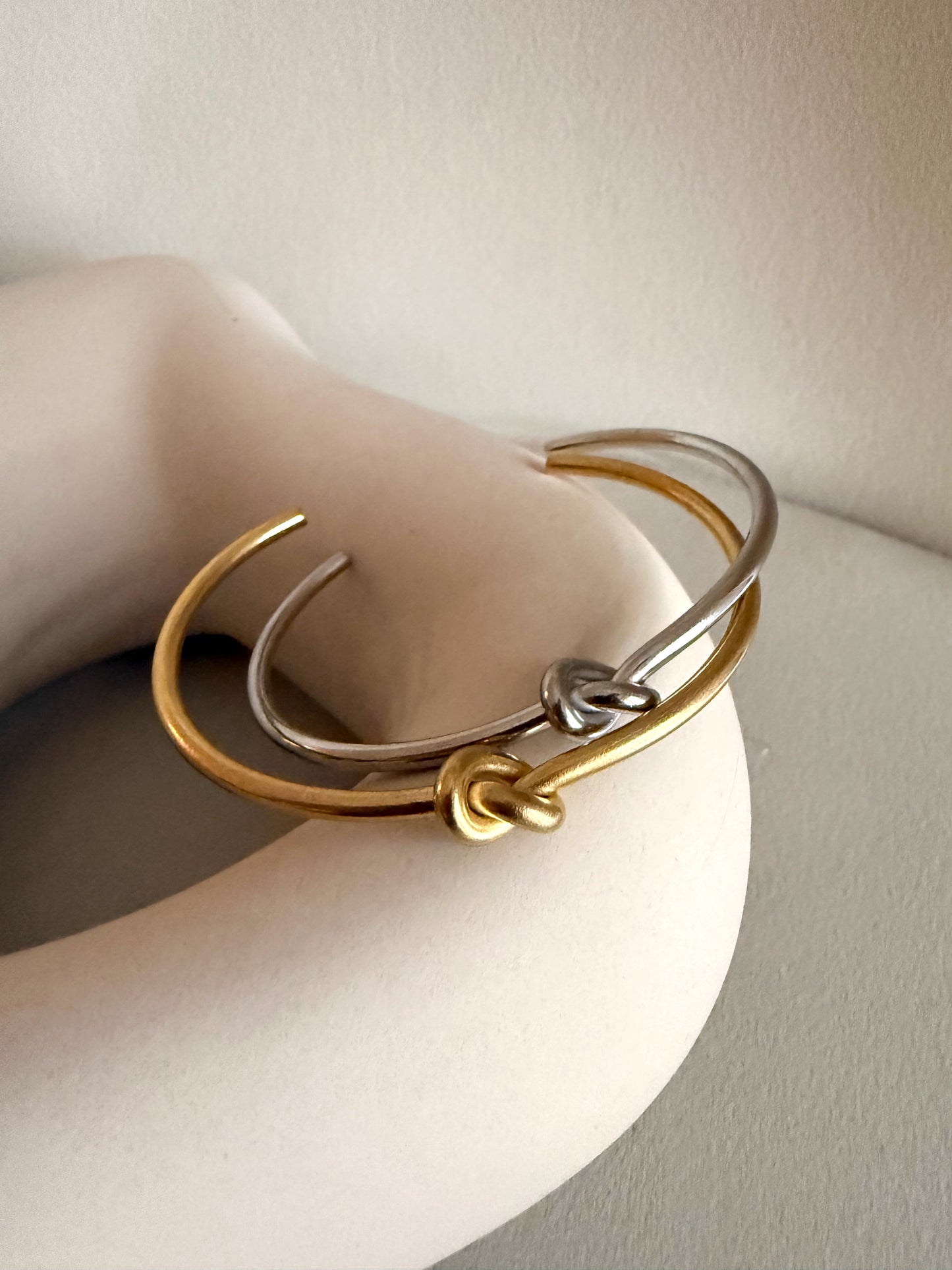 Steel Knot Cuff