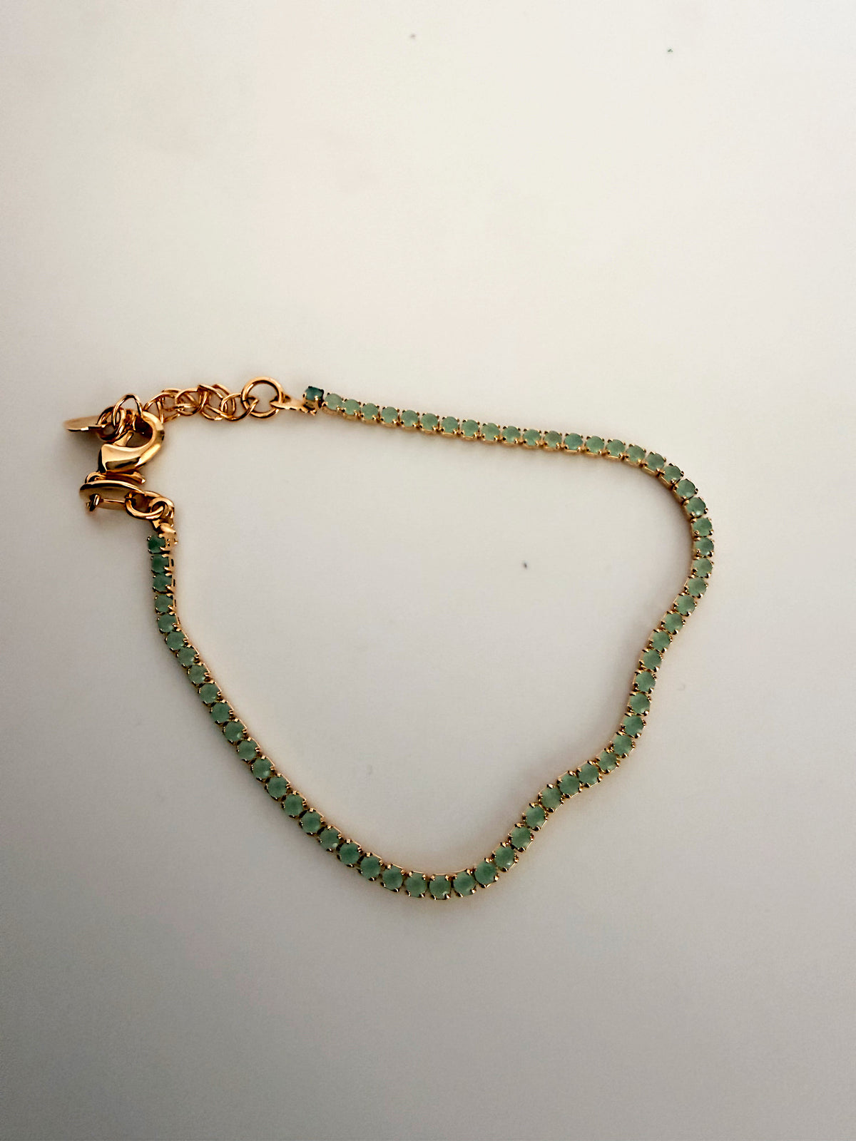 Colored Tennis Bracelet