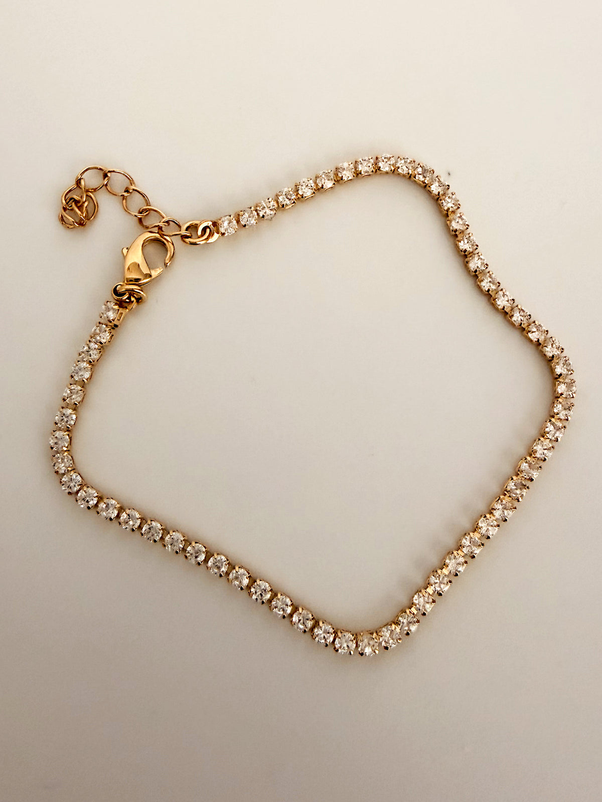 Colored Tennis Bracelet