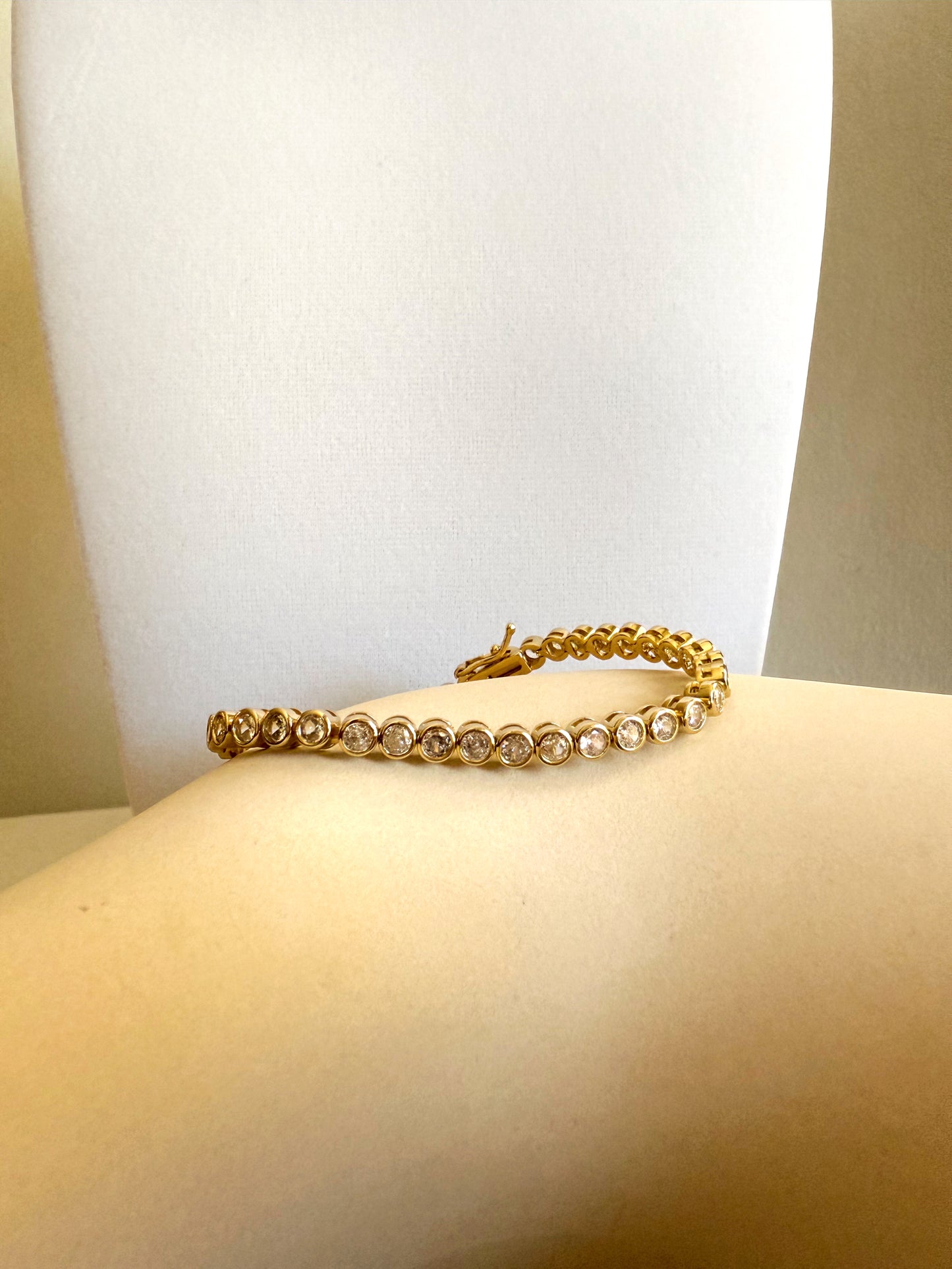 4mm Round Tennis Bracelet