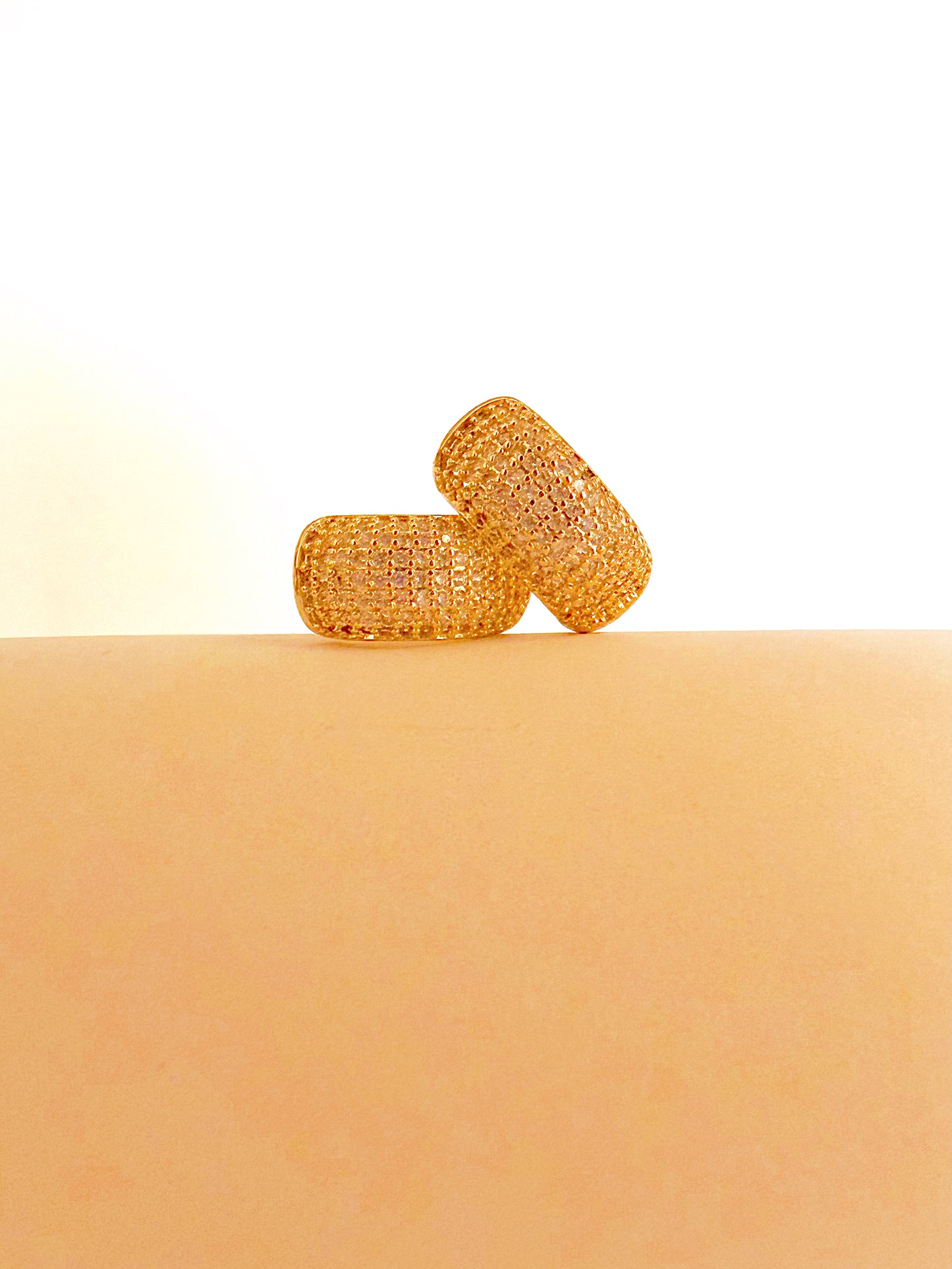 Micropave Hoops Earrings