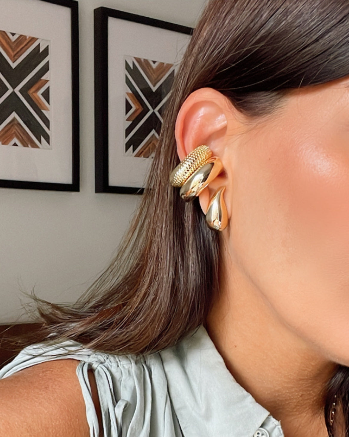 XL earcuff earrings