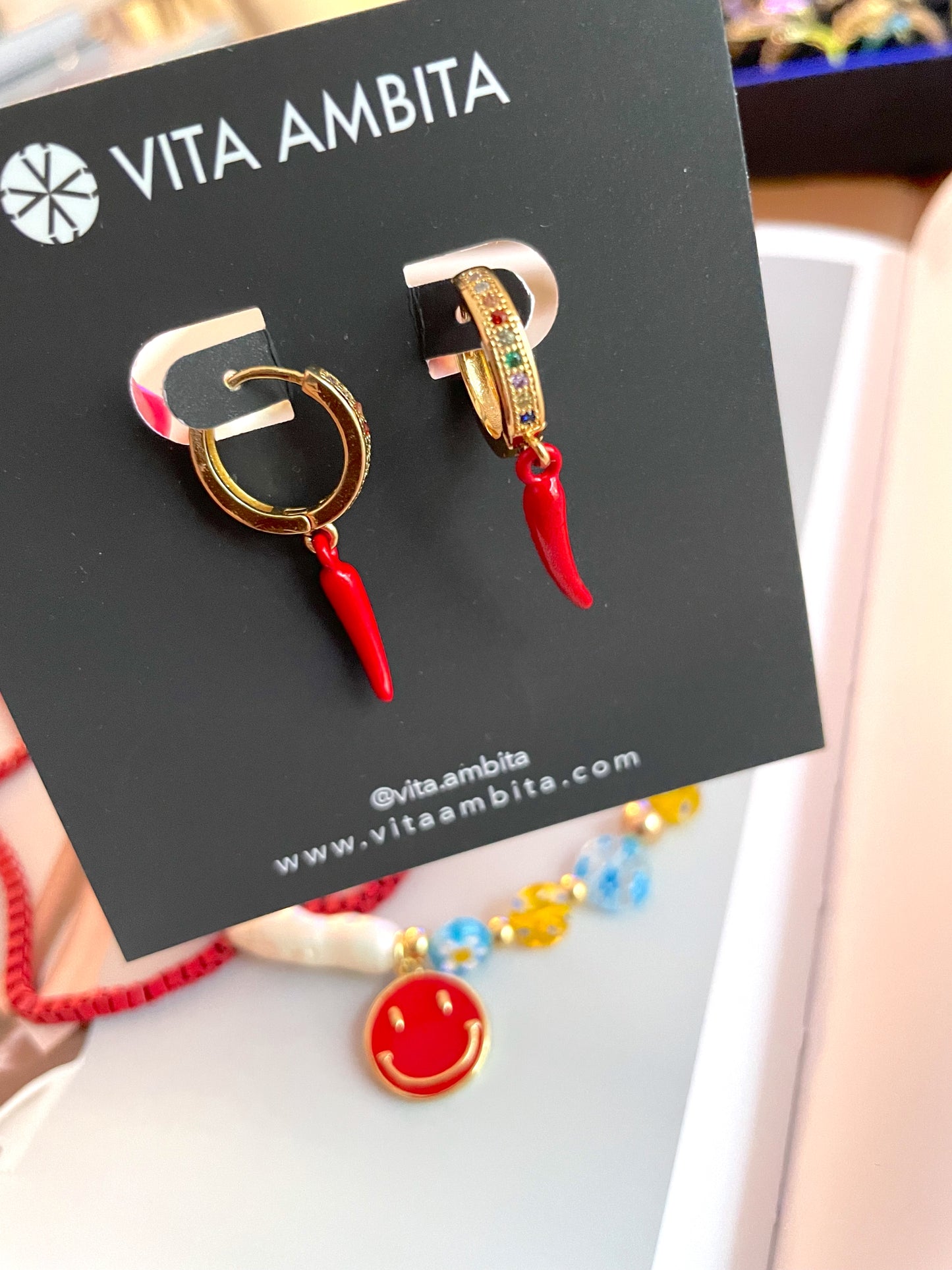 Red Chili 🌶 Earrings