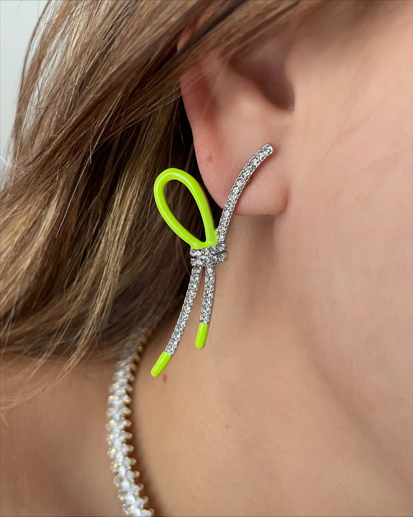 Bow knot earrings