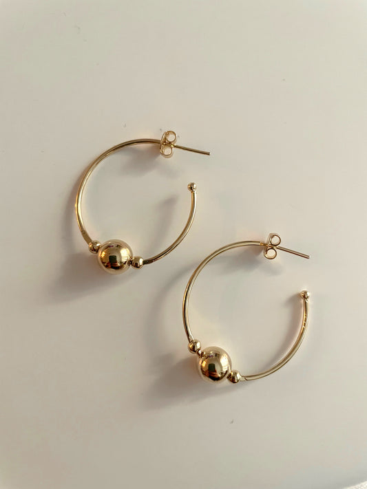 Isla hoop earrings