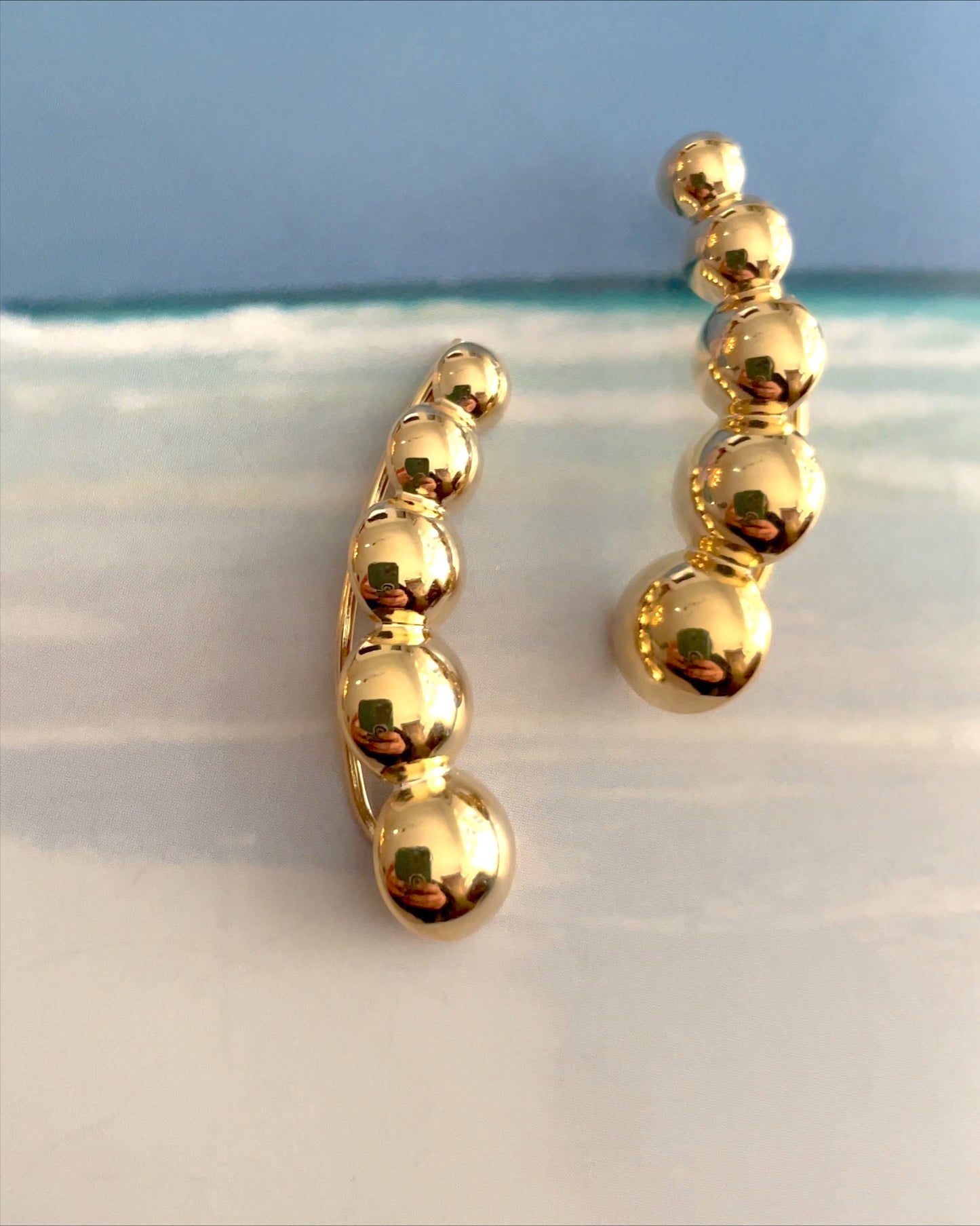 Dotted-up earrings