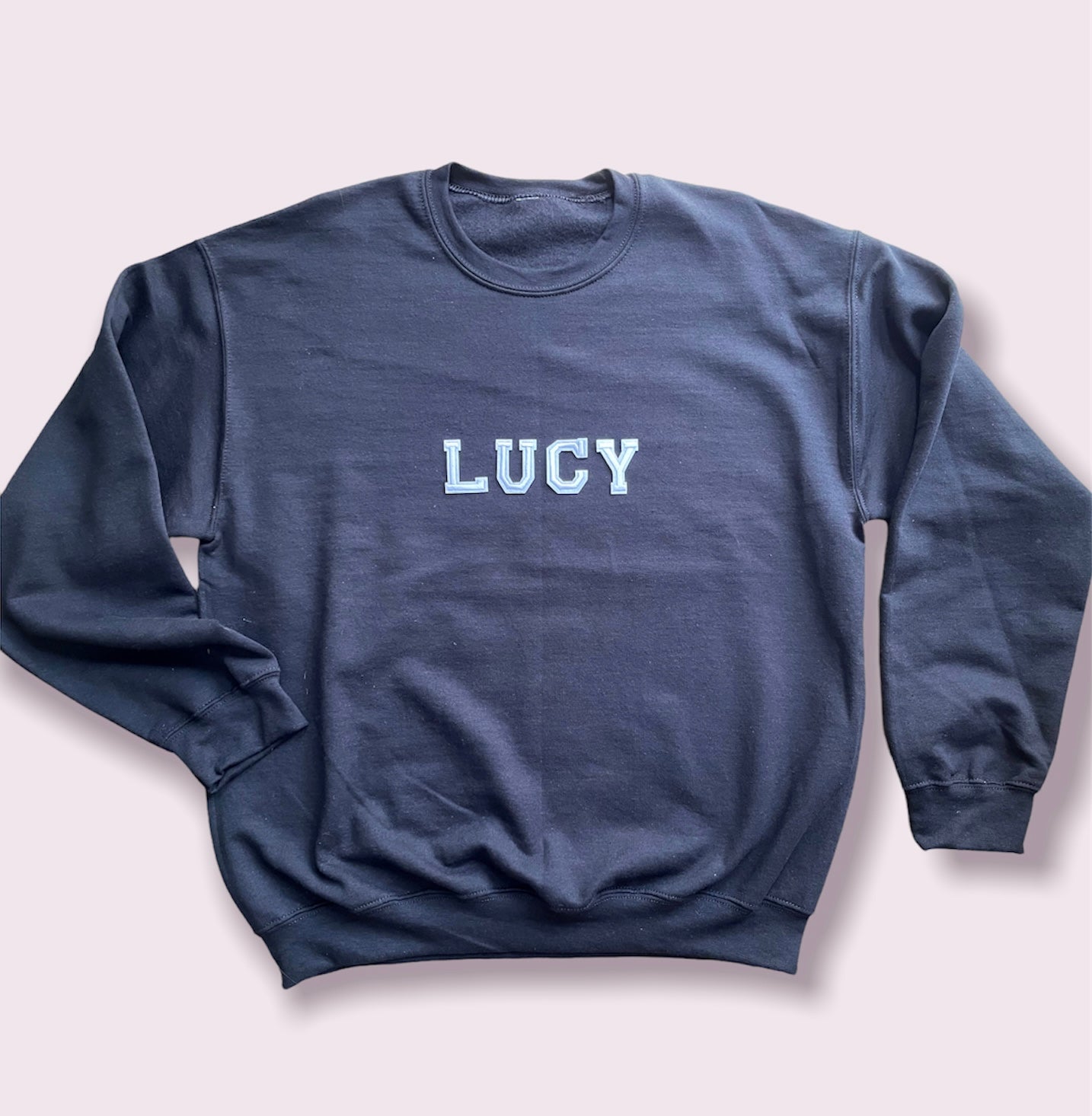 Customizable embroidered patches sweatshirt