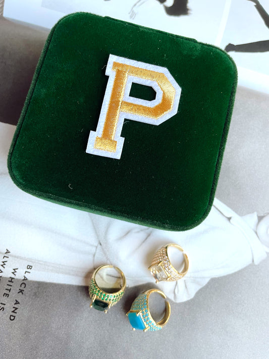 Joyero de terciopelo