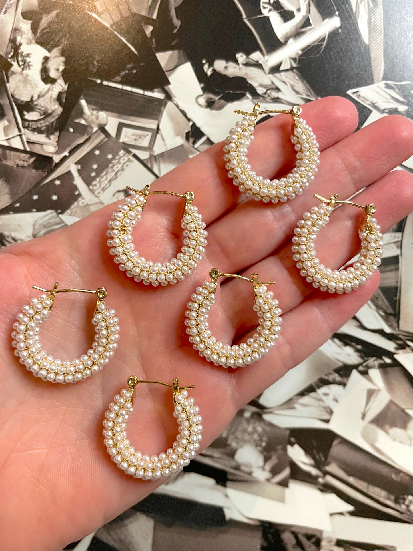 Audrey hoop earrings